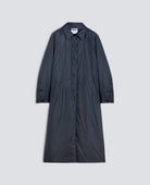 NYLON COAT PADDED WITH THERMORE(R) WADDING - NAVY | BoUvy