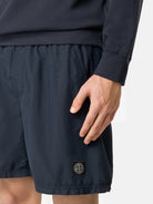 Regular-fit mid-length swim trunks with pockets - BoUvy