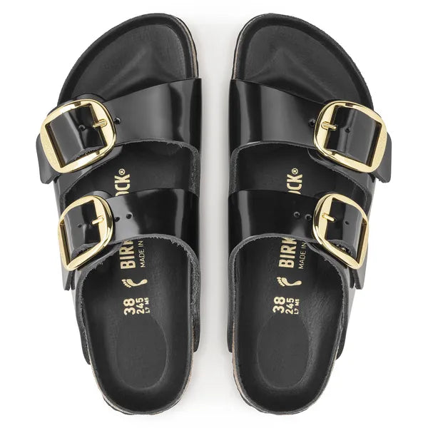 Arizona Big Buckle Natural Leather Patent - BoUvy