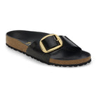 Madrid Big Buckle Natural Leather Patent - BoUvy
