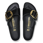 Madrid Big Buckle Natural Leather Patent - BoUvy