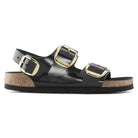 Milano Big Buckle Natural Leather Patent - BoUvy