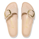 Madrid Big Buckle Natural Leather Patent - BoUvy