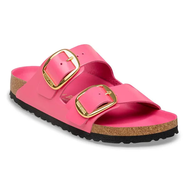 Arizona Big Buckle Natural Leather Patent - BoUvy