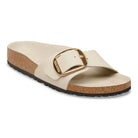 Madrid Big Buckle Natural Leather Patent - BoUvy