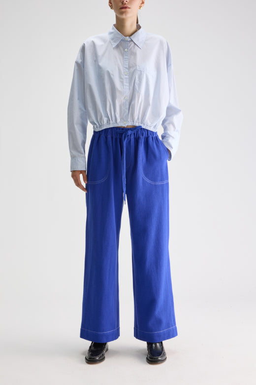 Gemma cropped shirt - BoUvy