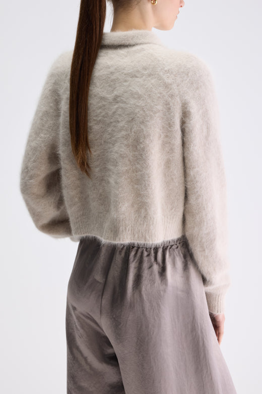 Datco angora-blend cardigan - BoUvy
