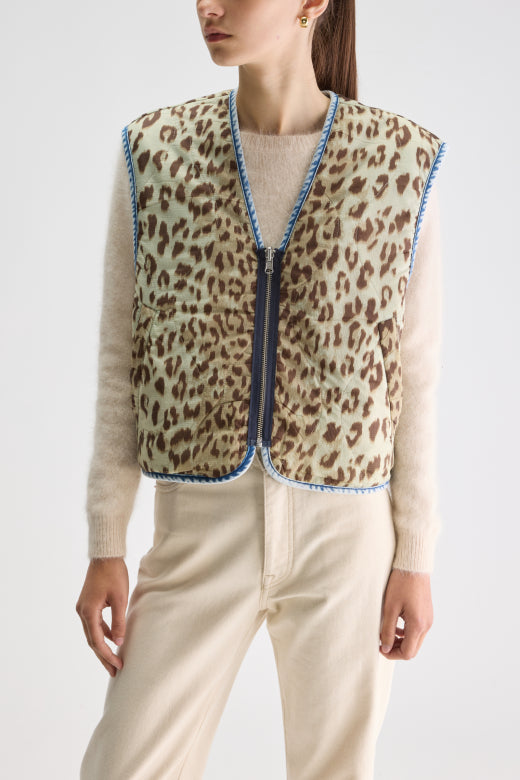 Joannie sleeveless jacket - BoUvy