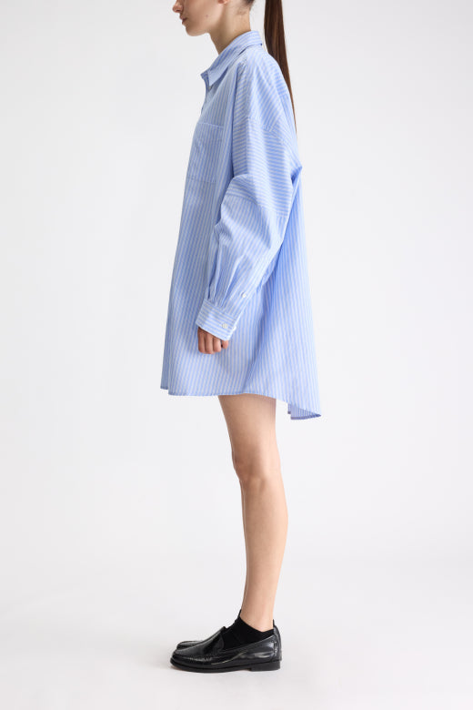 Jinner striped shirt dress - BoUvy
