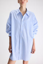Jinner striped shirt dress - BoUvy