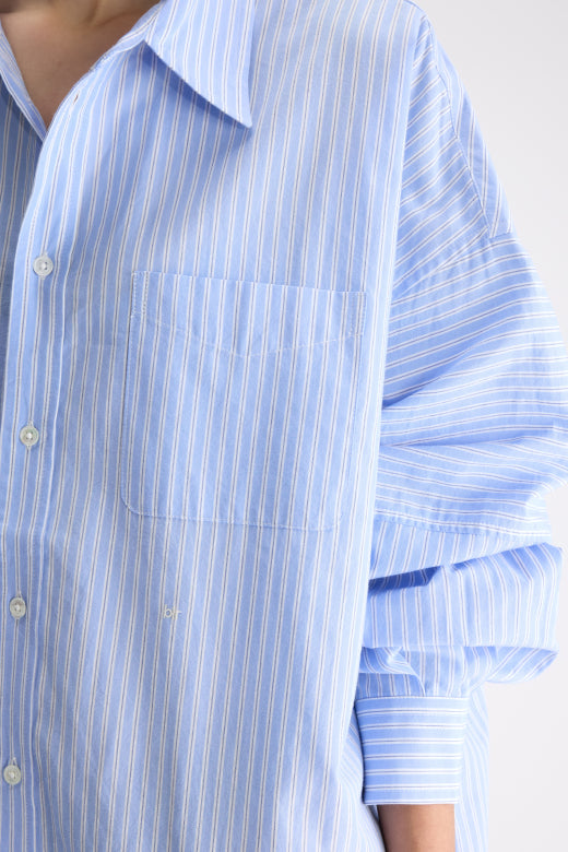 Jinner striped shirt dress - BoUvy
