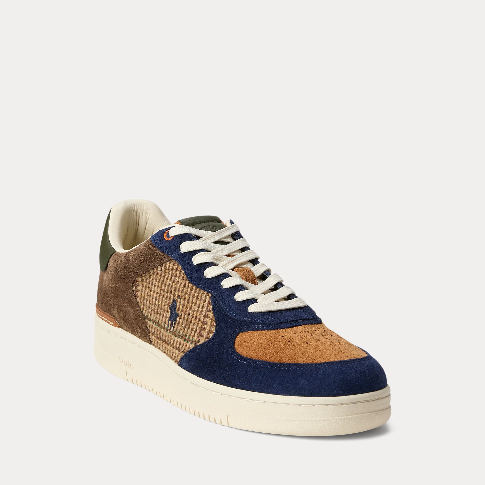 MASTERS COURT SUEDE & TWEED SNEAKER | BoUvy
