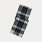 PLAID FRINGE WOOL SCARF | BoUvy