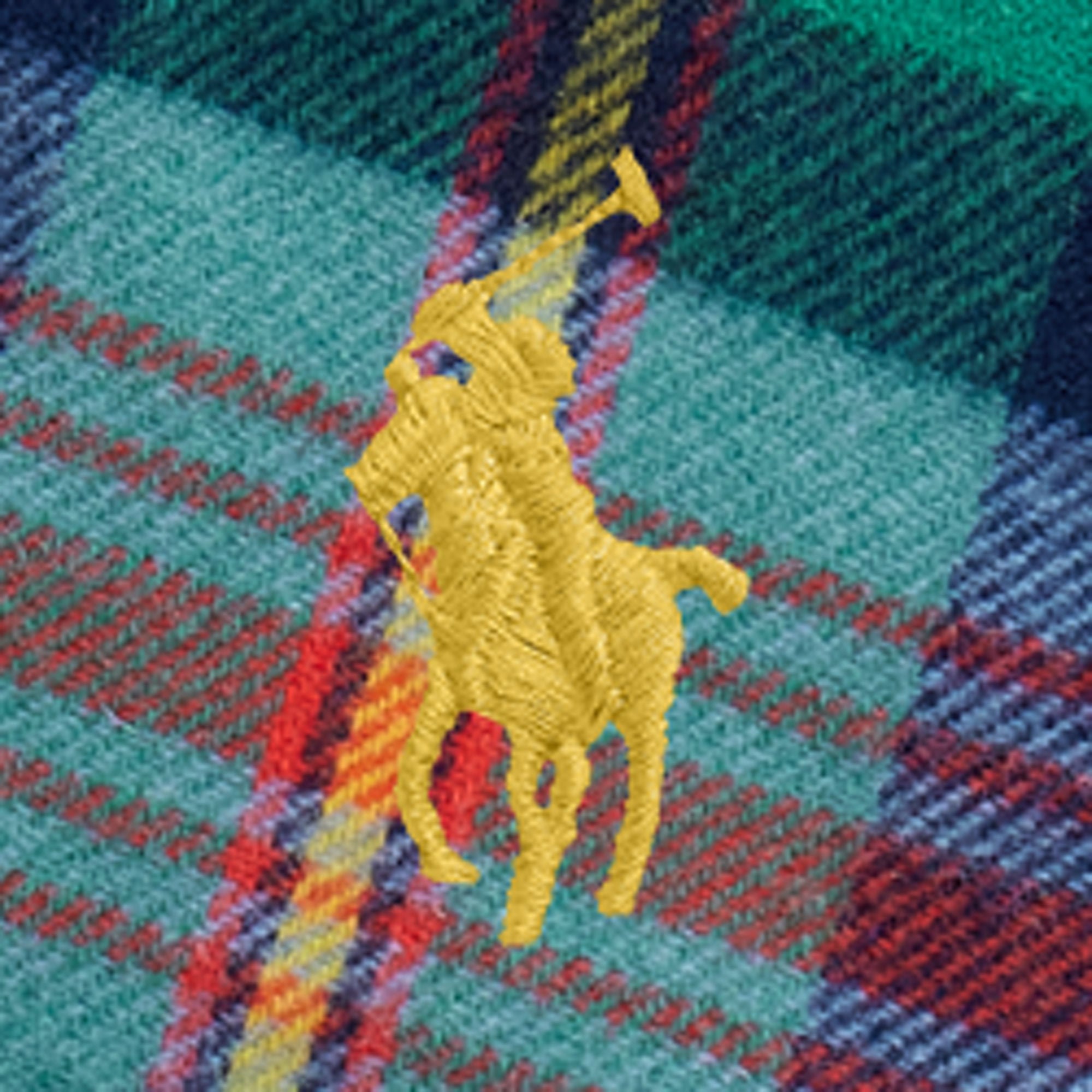 PLAID FRINGE WOOL SCARF | BoUvy