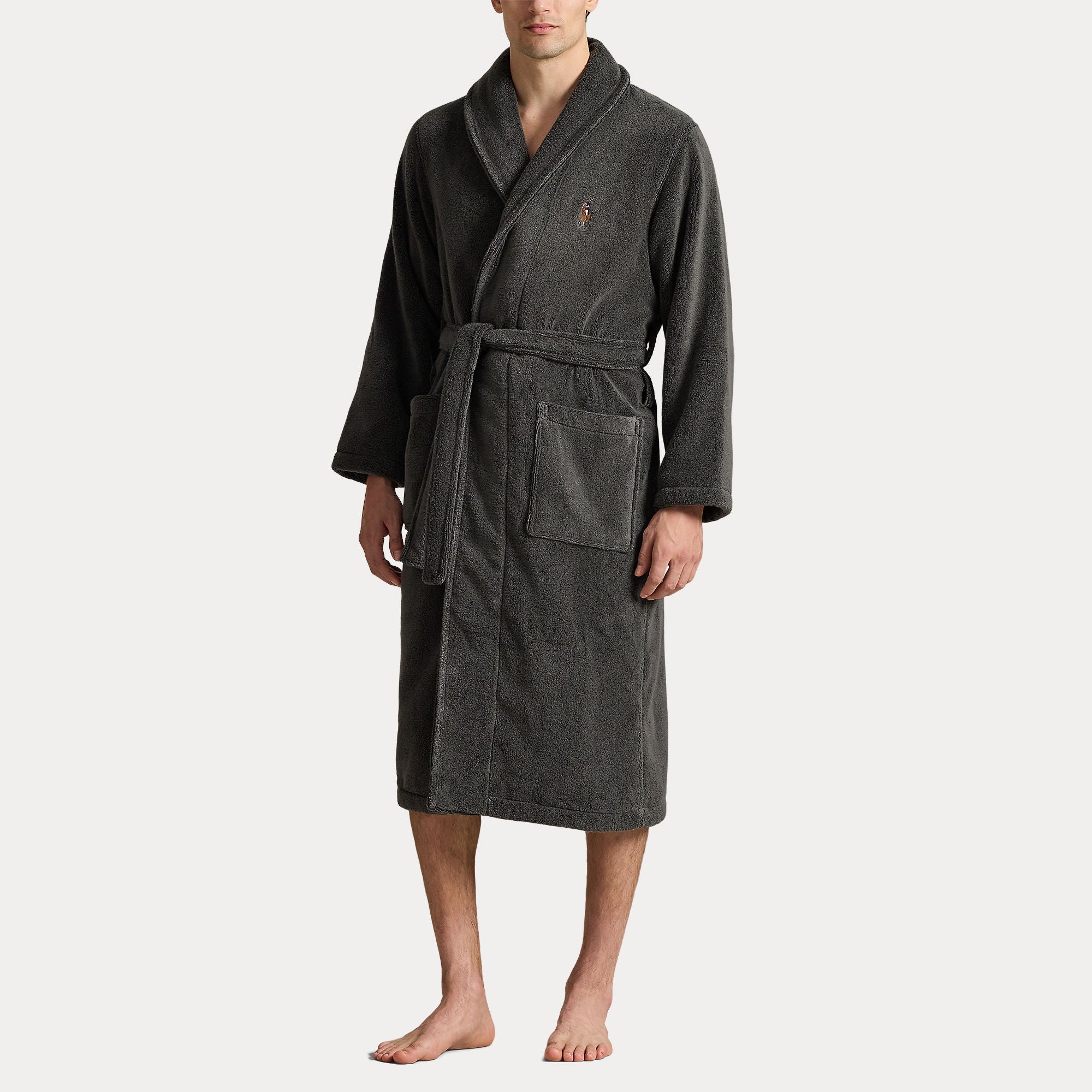 SHAWL-COLLAR TERRY ROBE - BoUvy