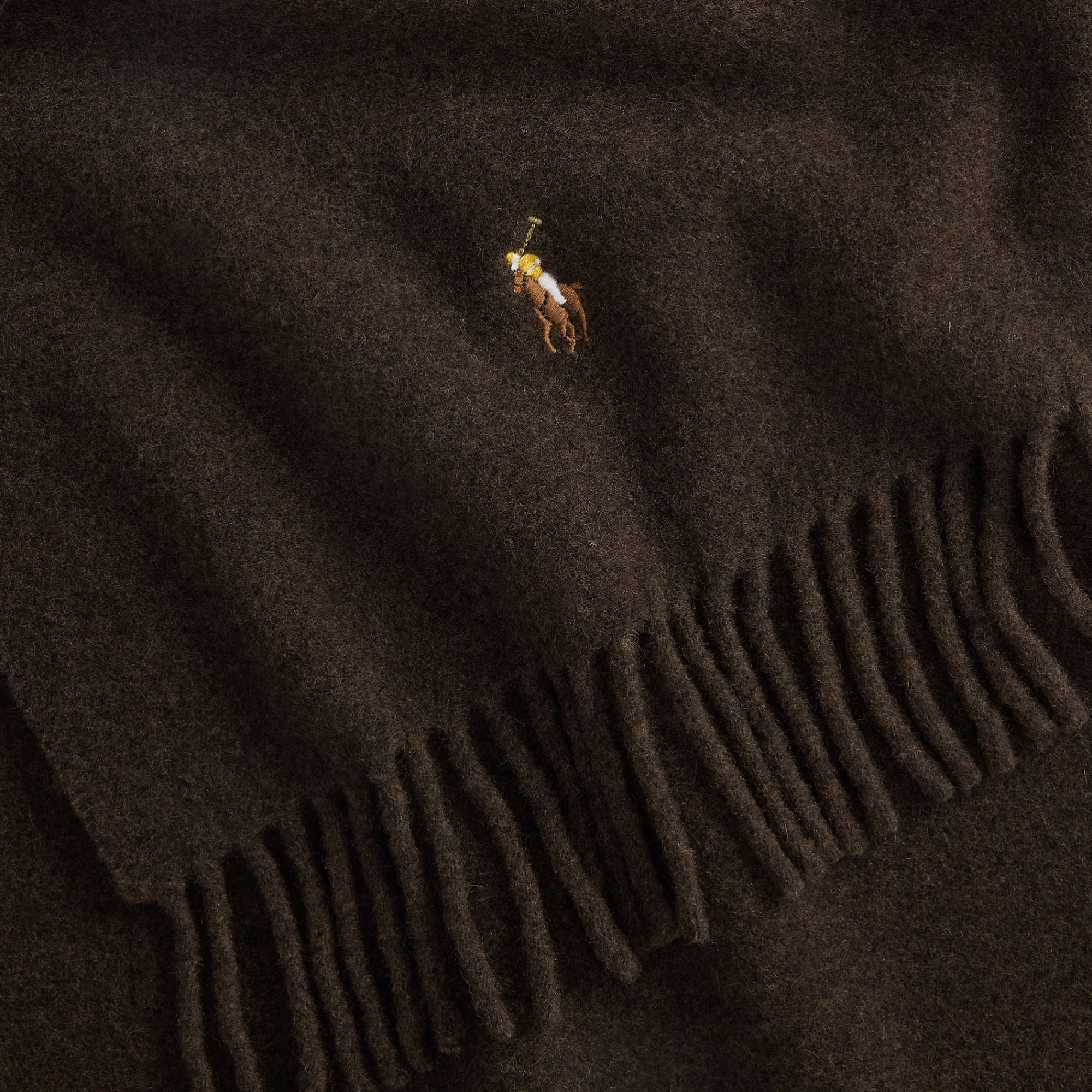 FRINGE VIRGIN WOOL SCARF | BoUvy