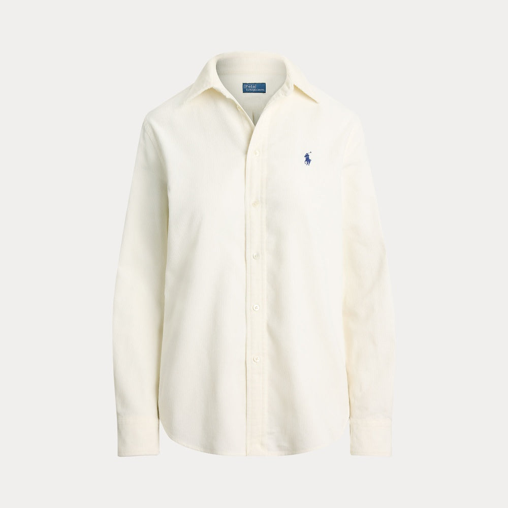 CLASSIC FIT COTTON CORDUROY SHIRT - BoUvy