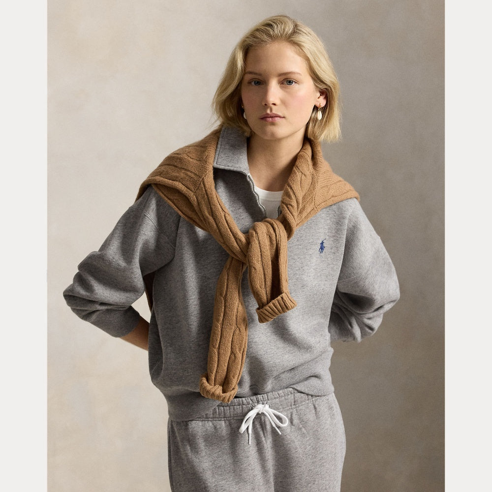 FLEECE QUARTER-ZIP - BoUvy