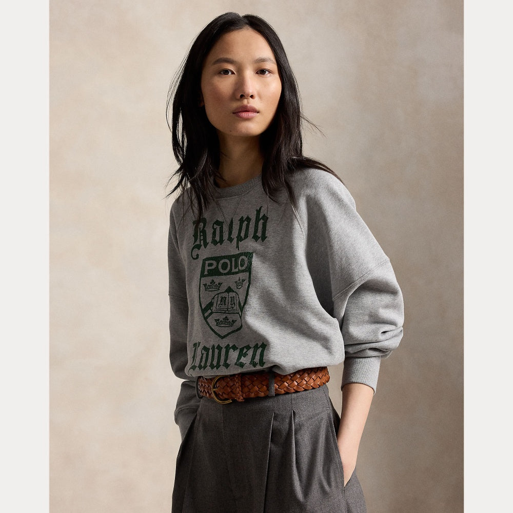 PRL CREST FLEECE CREWNECK - BoUvy