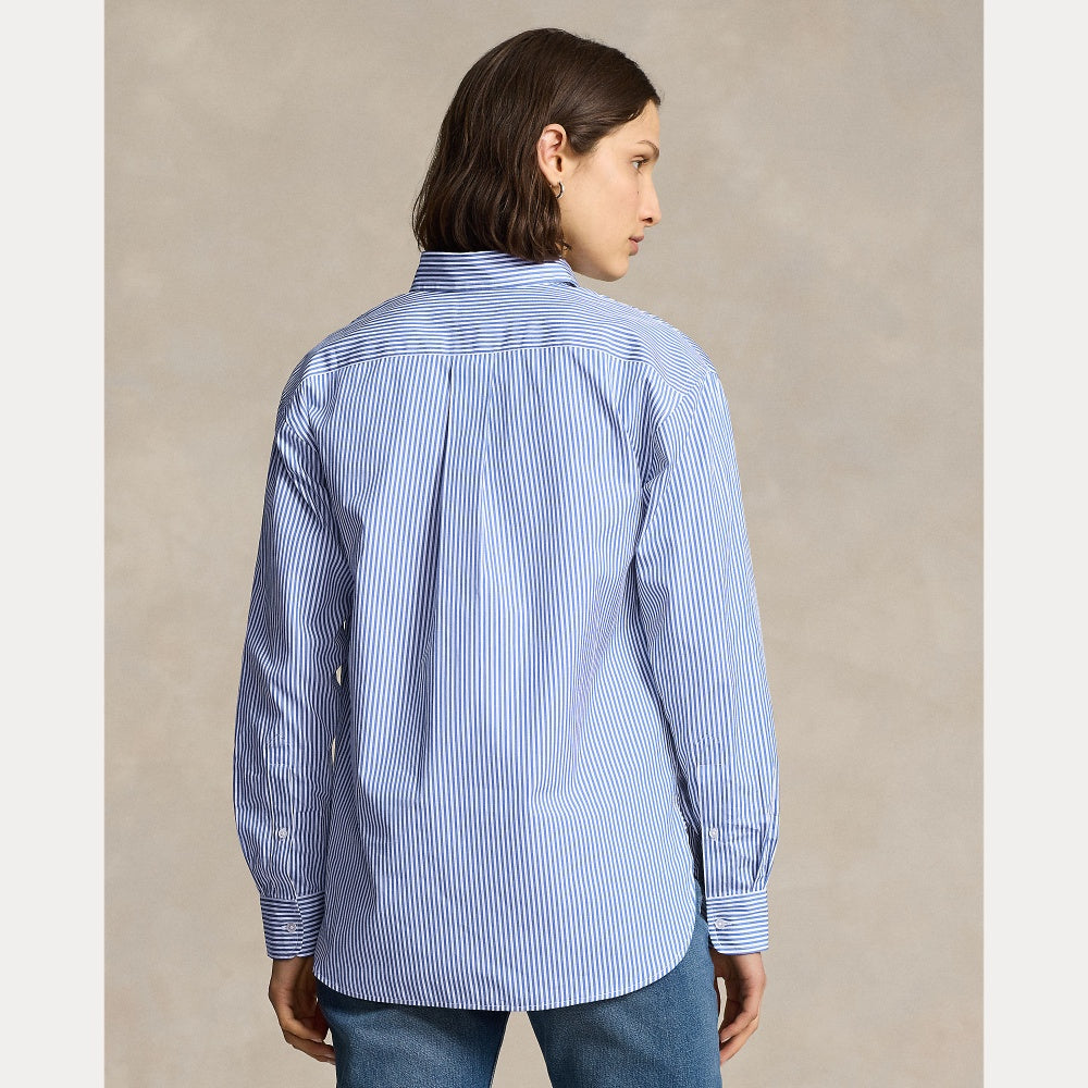 RELAXED FIT STRIPED COTTON SHIRT - BoUvy