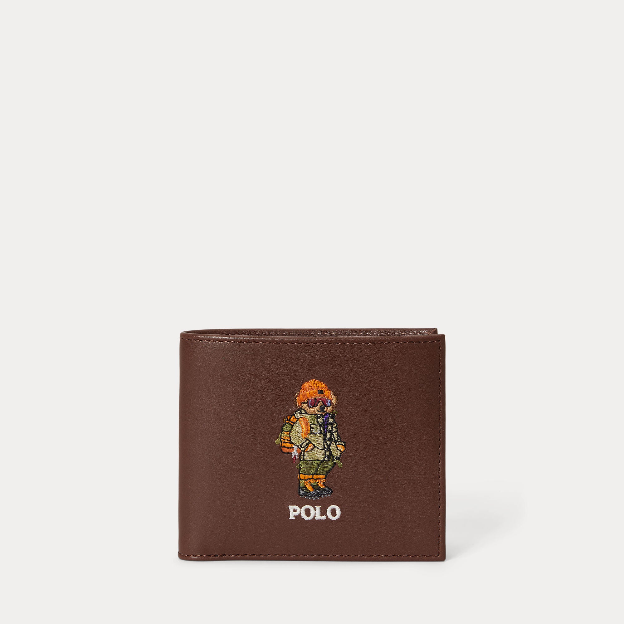 POLO BEAR LEATHER BILLFOLD WALLET | BoUvy