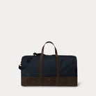 SUEDE-TRIM DUFFEL BAG | BoUvy