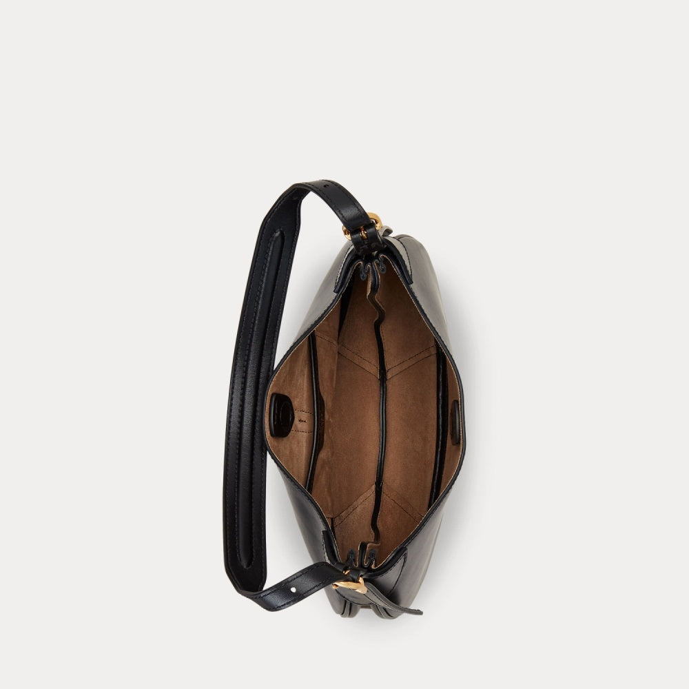 POLO ID LEATHER SMALL SHOULDER BAG - BoUvy