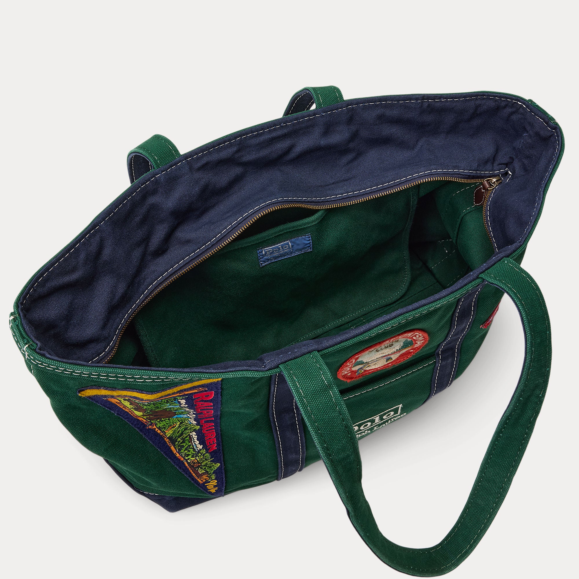 LOGO-PATCH CANVAS TOTE | BoUvy