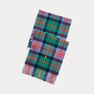 PLAID FRINGE WOOL SCARF | BoUvy