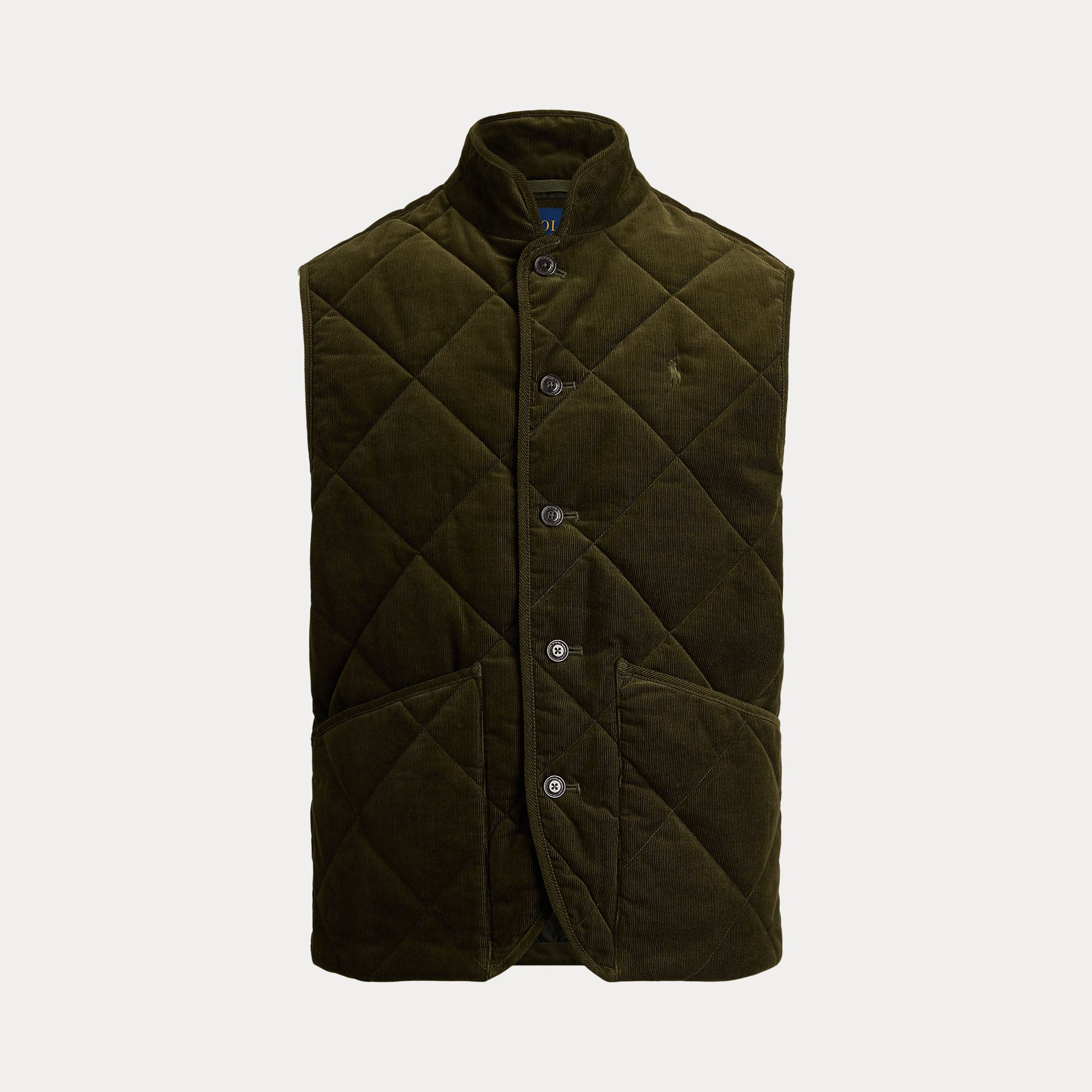 QUILTED CORDUROY VEST | BoUvy