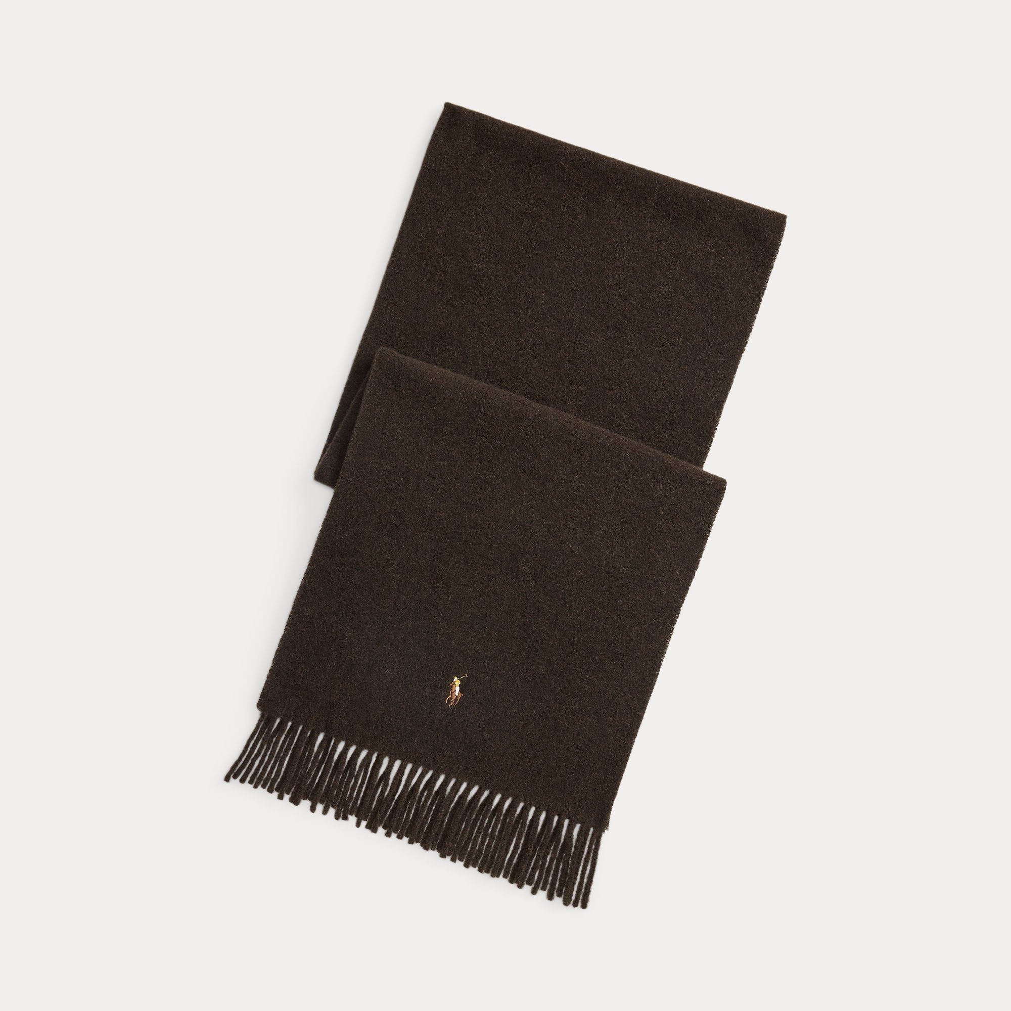 FRINGE VIRGIN WOOL SCARF | BoUvy