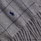 REVERSIBLE WINDOWPANE WOOL-BLEND SCARF | BoUvy
