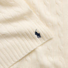 CABLE-KNIT WOOL-CASHMERE SCARF - BoUvy