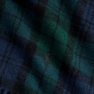 PLAID FRINGE WOOL SCARF | BoUvy
