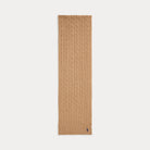 CABLE-KNIT WOOL-CASHMERE SCARF - BoUvy