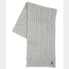 CABLE-KNIT WOOL-CASHMERE SCARF - BoUvy