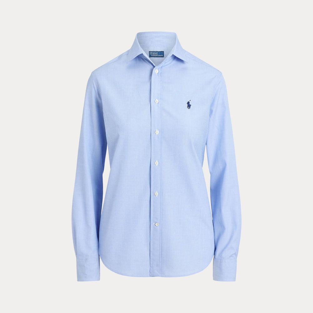 SLIM FIT COTTON POPLIN SHIRT - BoUvy