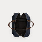 SUEDE-TRIM DUFFEL BAG | BoUvy