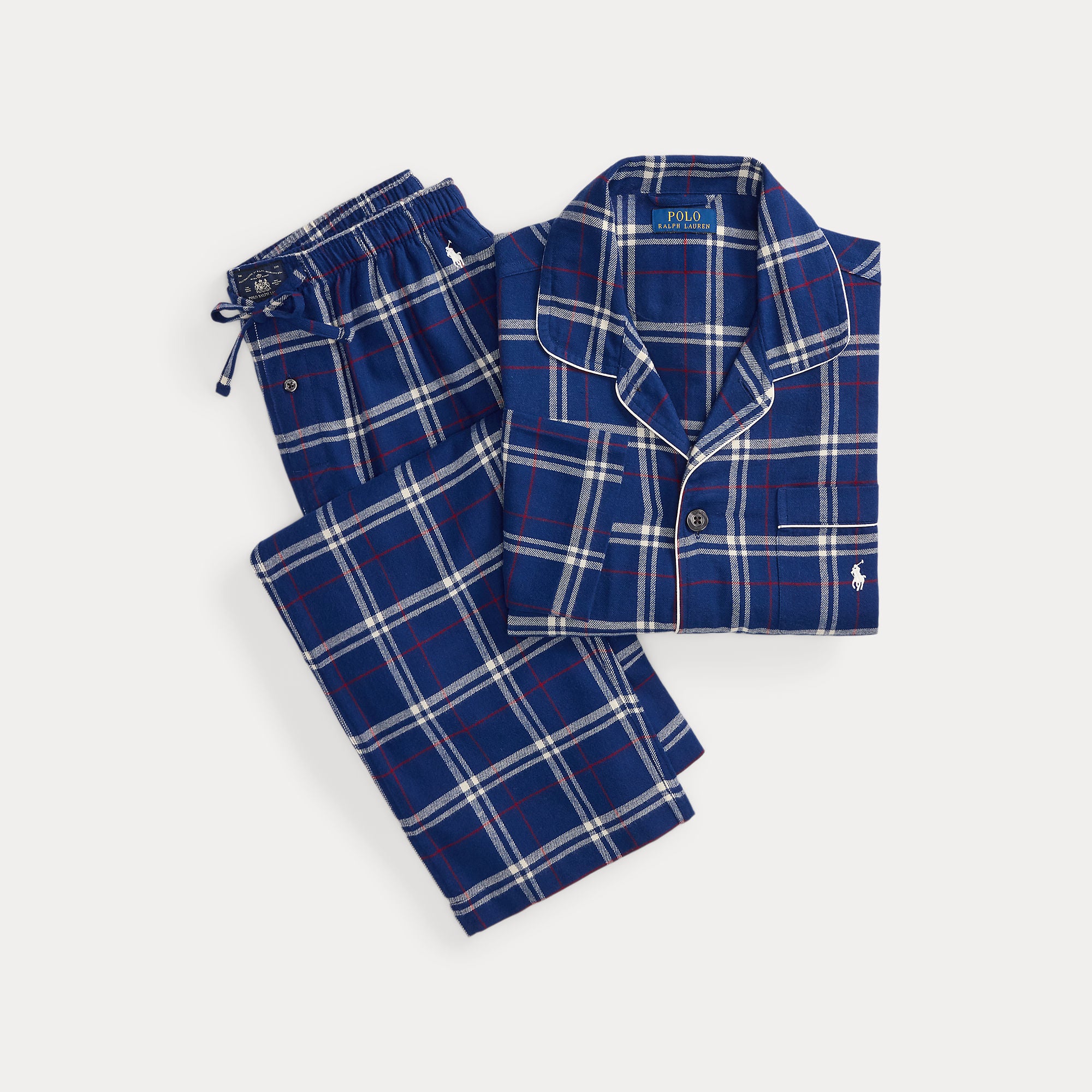 PLAID FLANNEL SLEEP SET - BoUvy