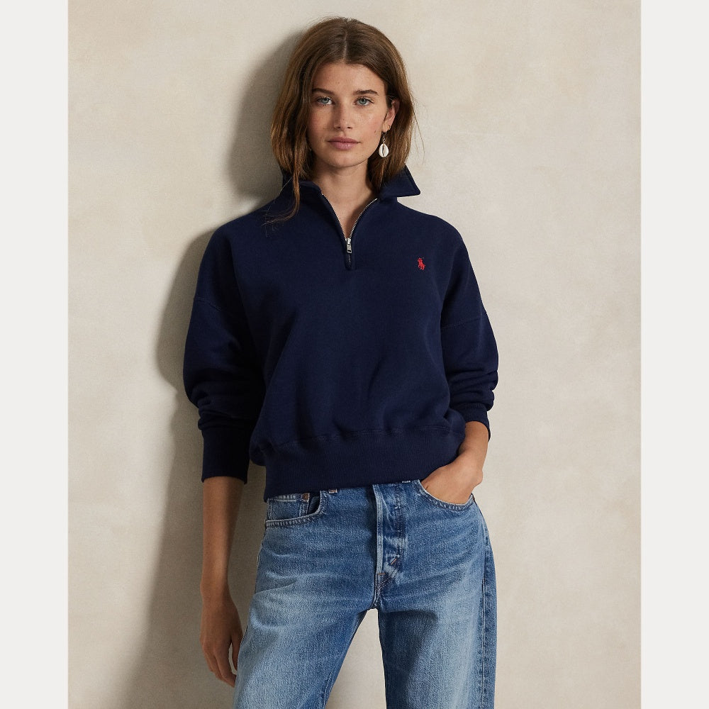 FLEECE QUARTER-ZIP - BoUvy