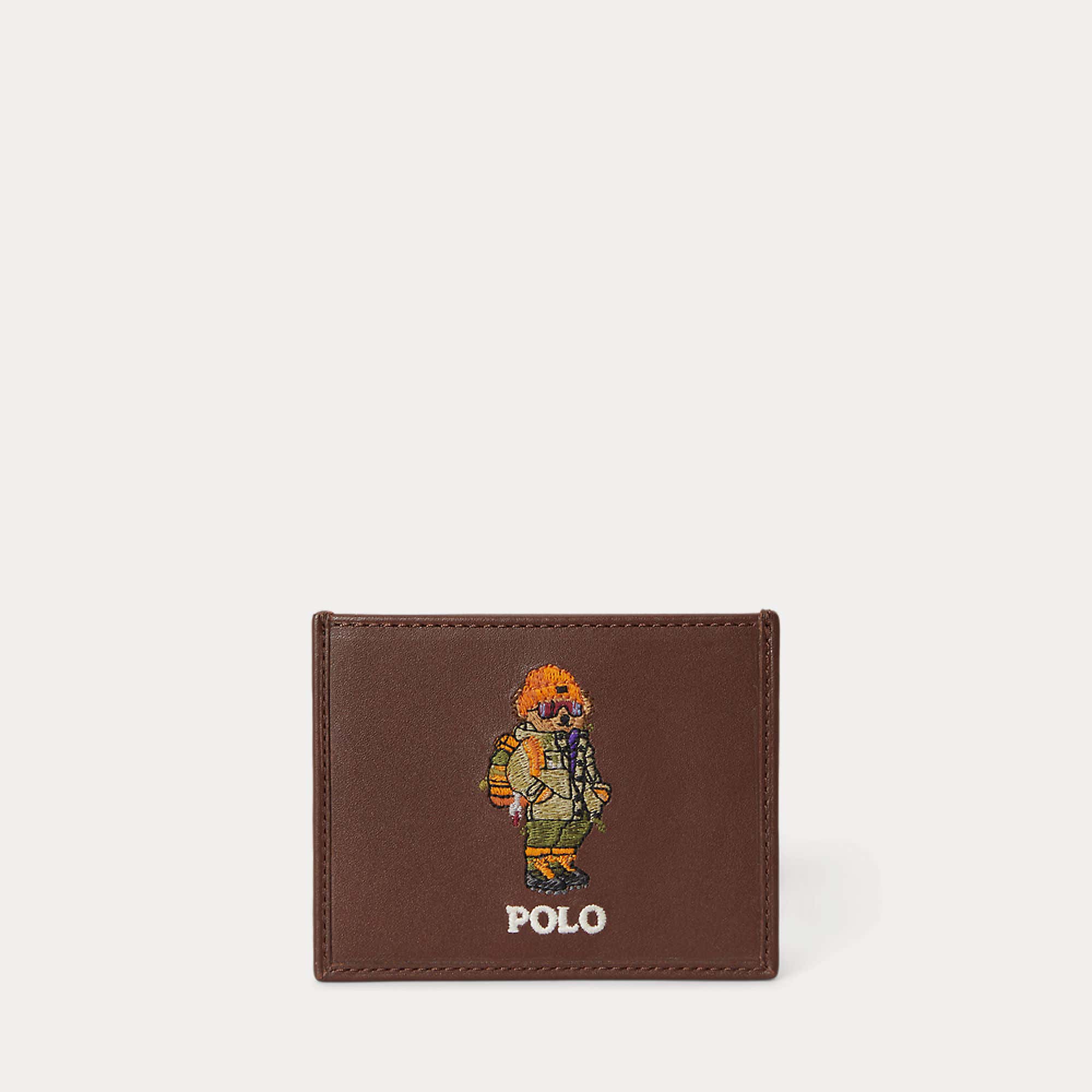 POLO BEAR LEATHER CARD CASE | BoUvy