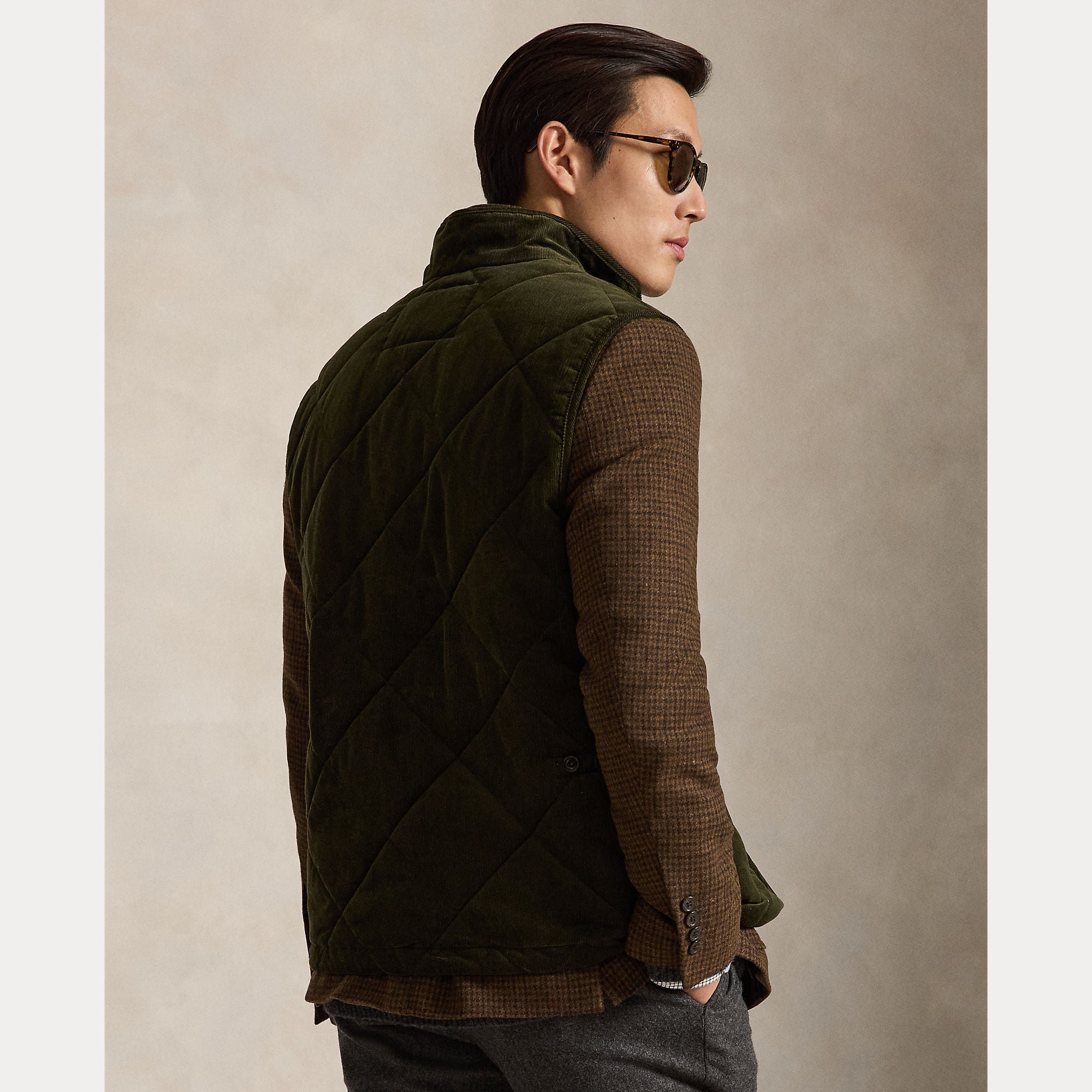 QUILTED CORDUROY VEST | BoUvy
