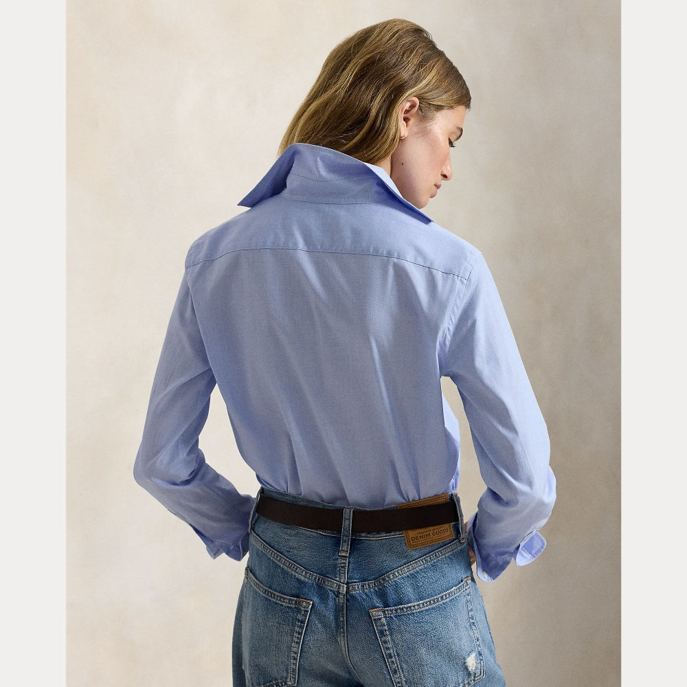 SLIM FIT COTTON POPLIN SHIRT - BoUvy