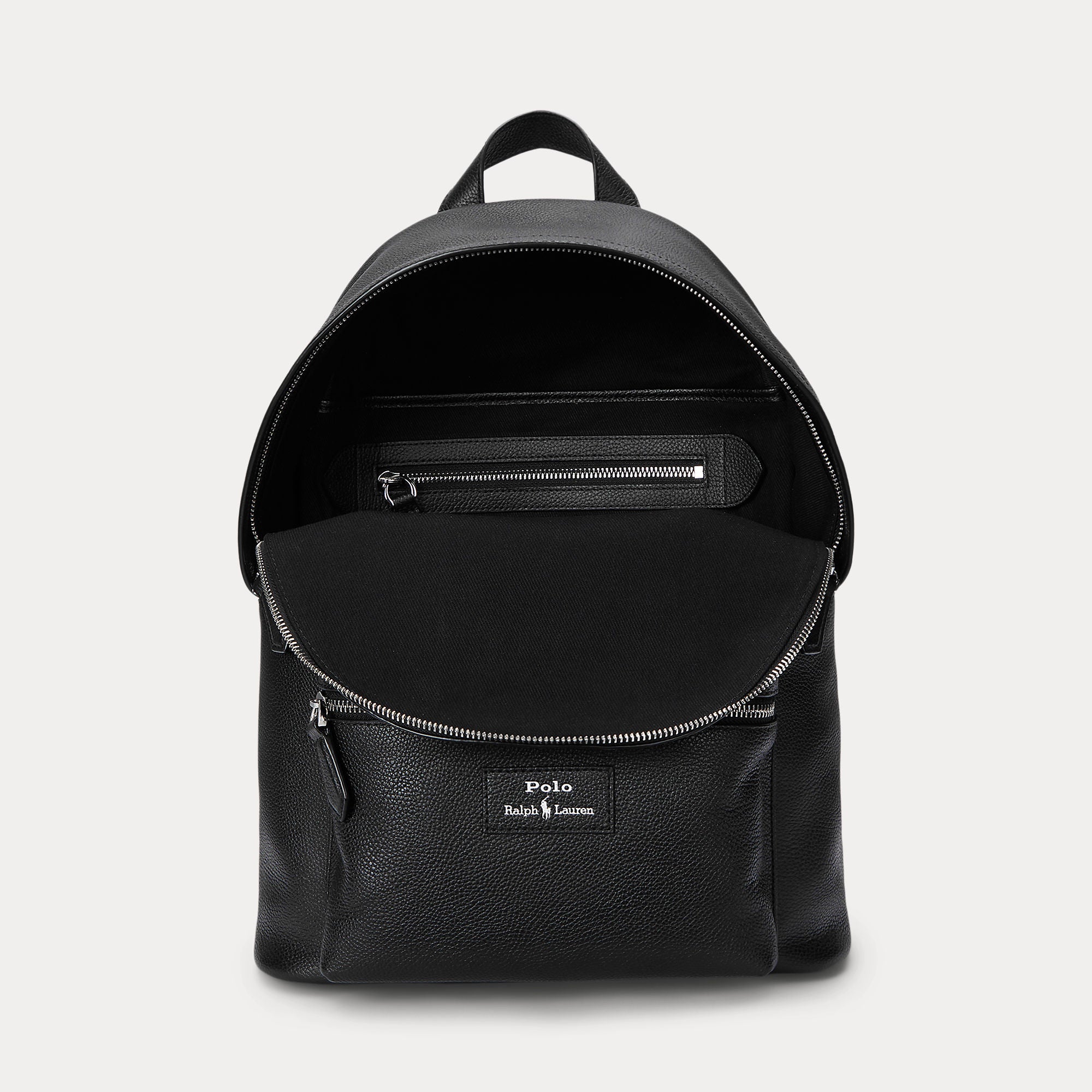 PEBBLED LEATHER BACKPACK | BoUvy