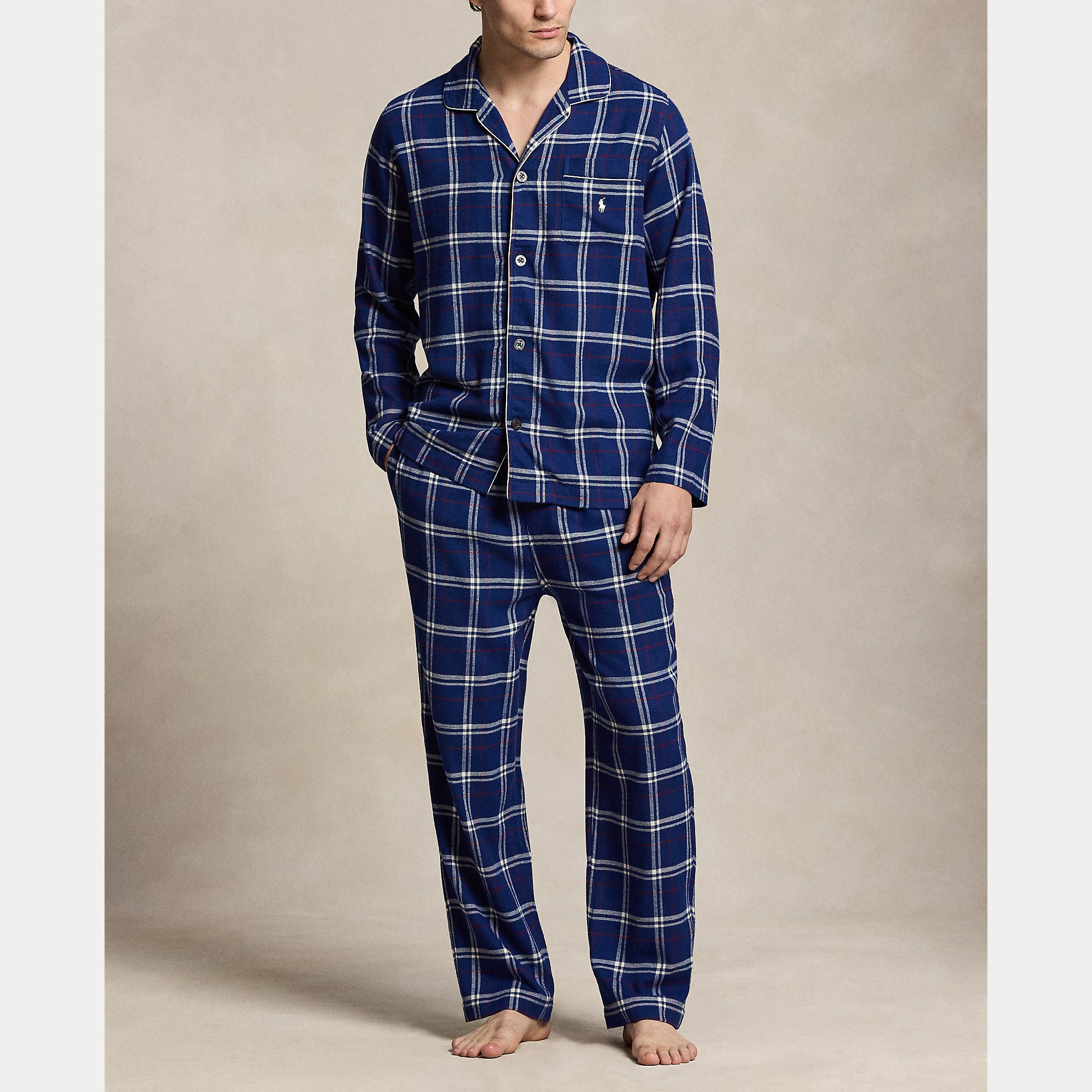 PLAID FLANNEL SLEEP SET - BoUvy