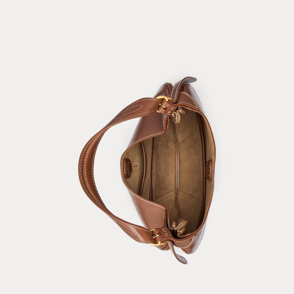 POLO ID LEATHER SMALL SHOULDER BAG - BoUvy