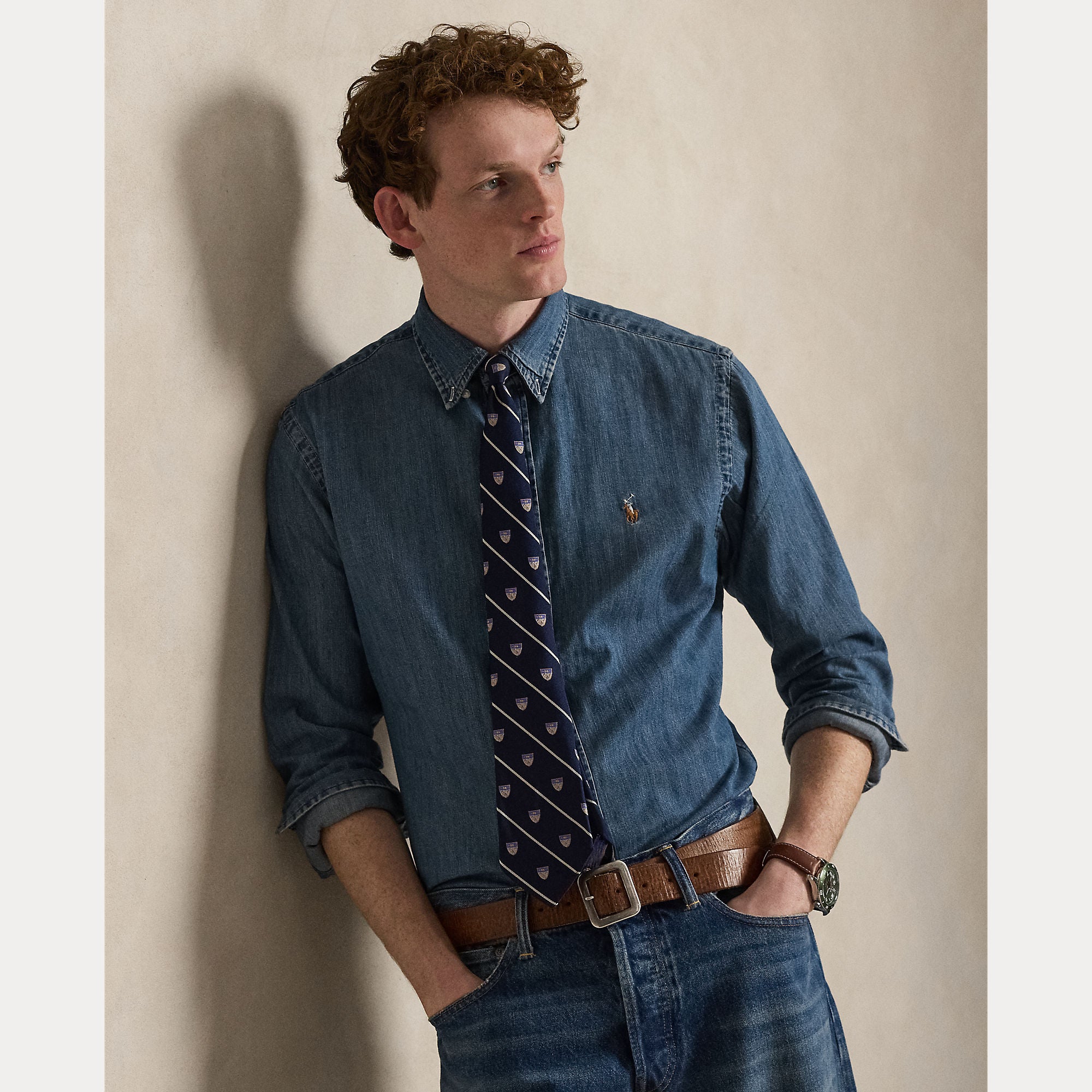 Custom Fit Denim Shirt - BoUvy