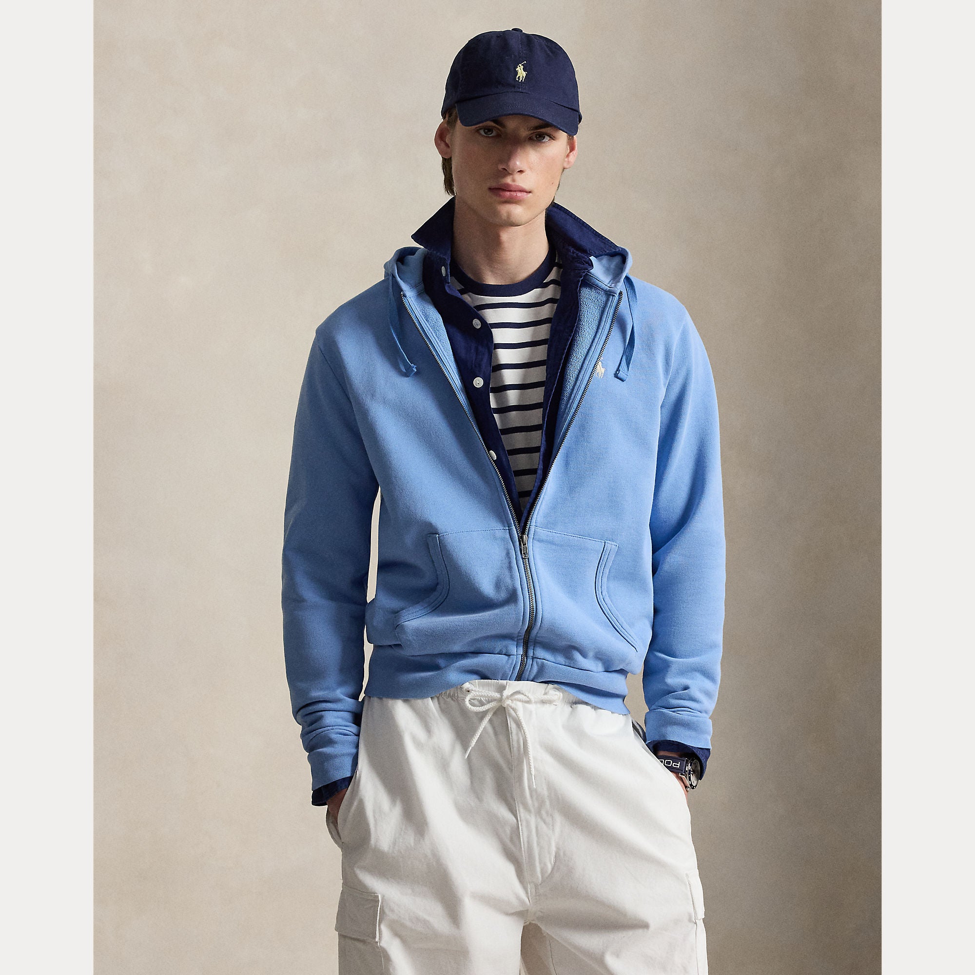 Loopback Fleece Full-Zip Hoodie - BoUvy