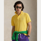 Slim Fit Mesh Polo Shirt - BoUvy