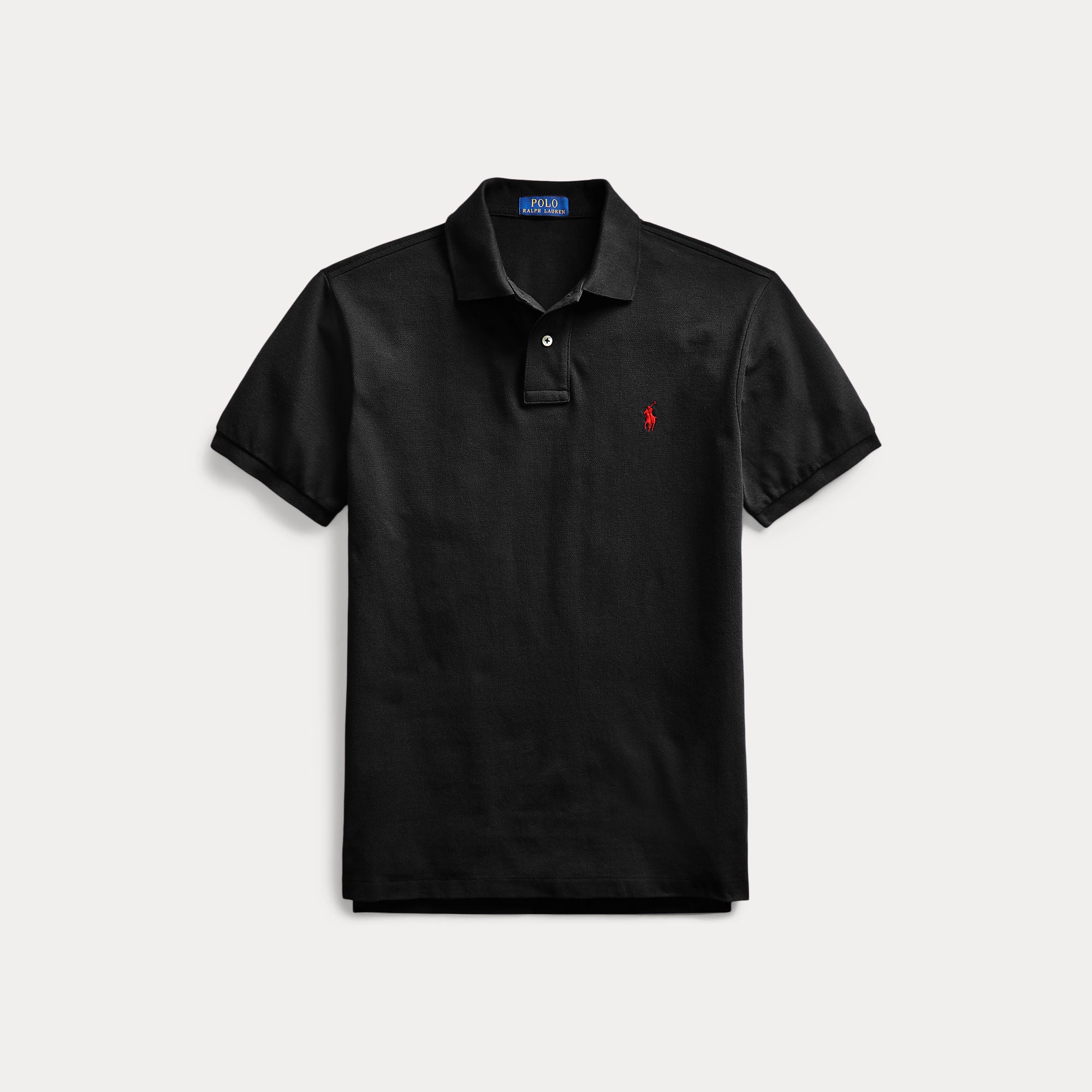 Slim Fit Mesh Polo Shirt - BoUvy